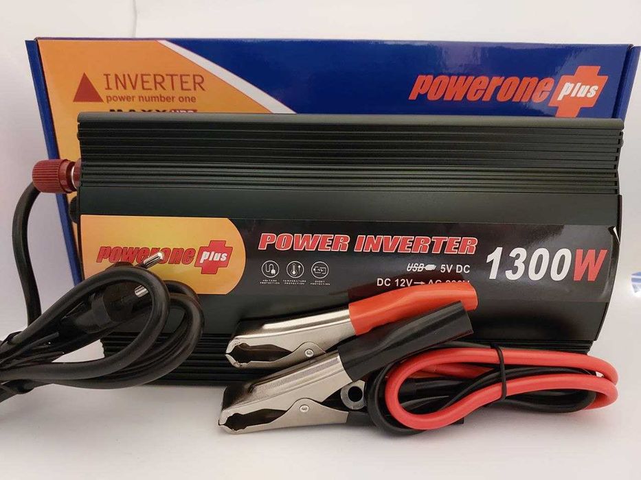 Преобразователь*Инвертор* UKC 12V/220V, 1300W*Для котлов,насосов*UPS*