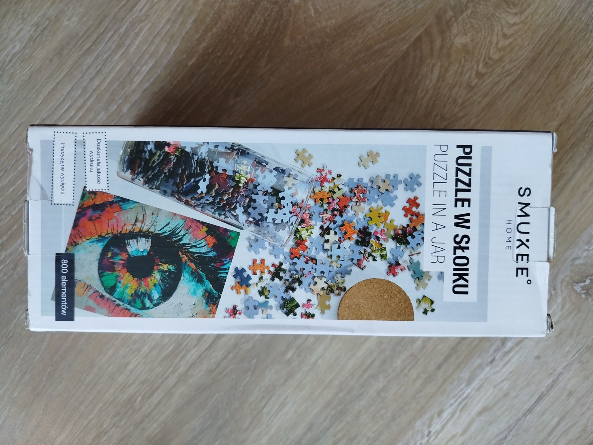 NOWE puzzle w słoiku. Oko.
