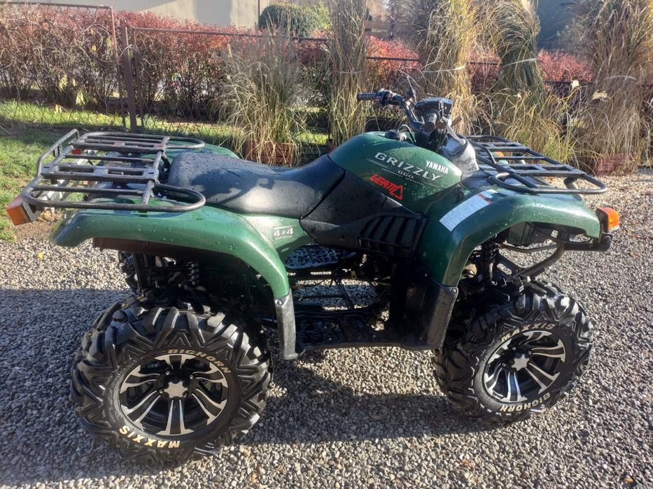 quad yamaha grizzly 650