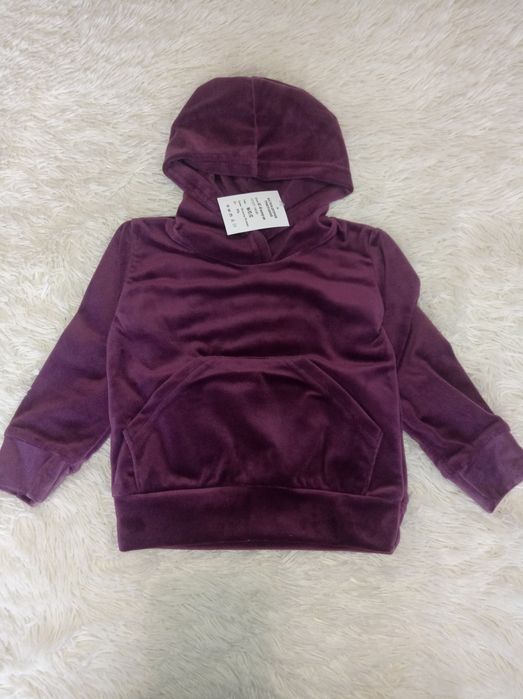 Велюровий костюм для дівчинки, розмір 86/92