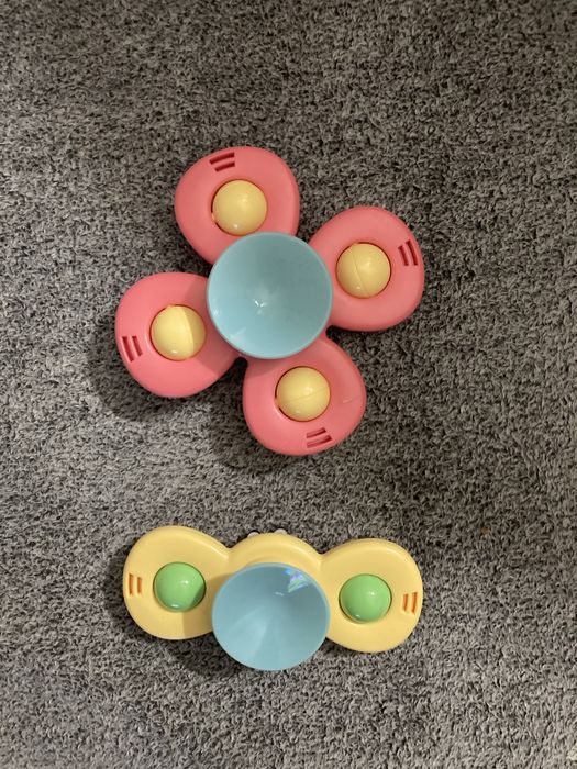 Spinnery na przyssawkach dla dzieci