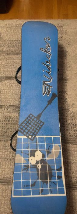 Deska snowboardowa Nidecker Swisengineering 139 cm + wiązania Burton