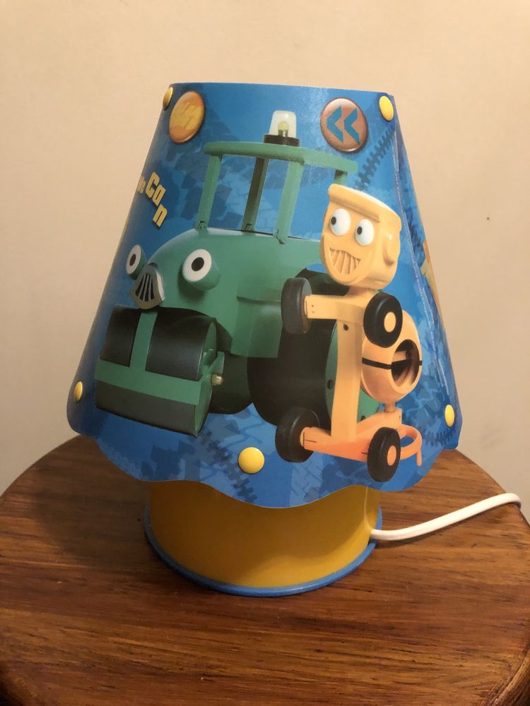 Lampka, lampa do pokoju dziecięcego Bob Budowniczy