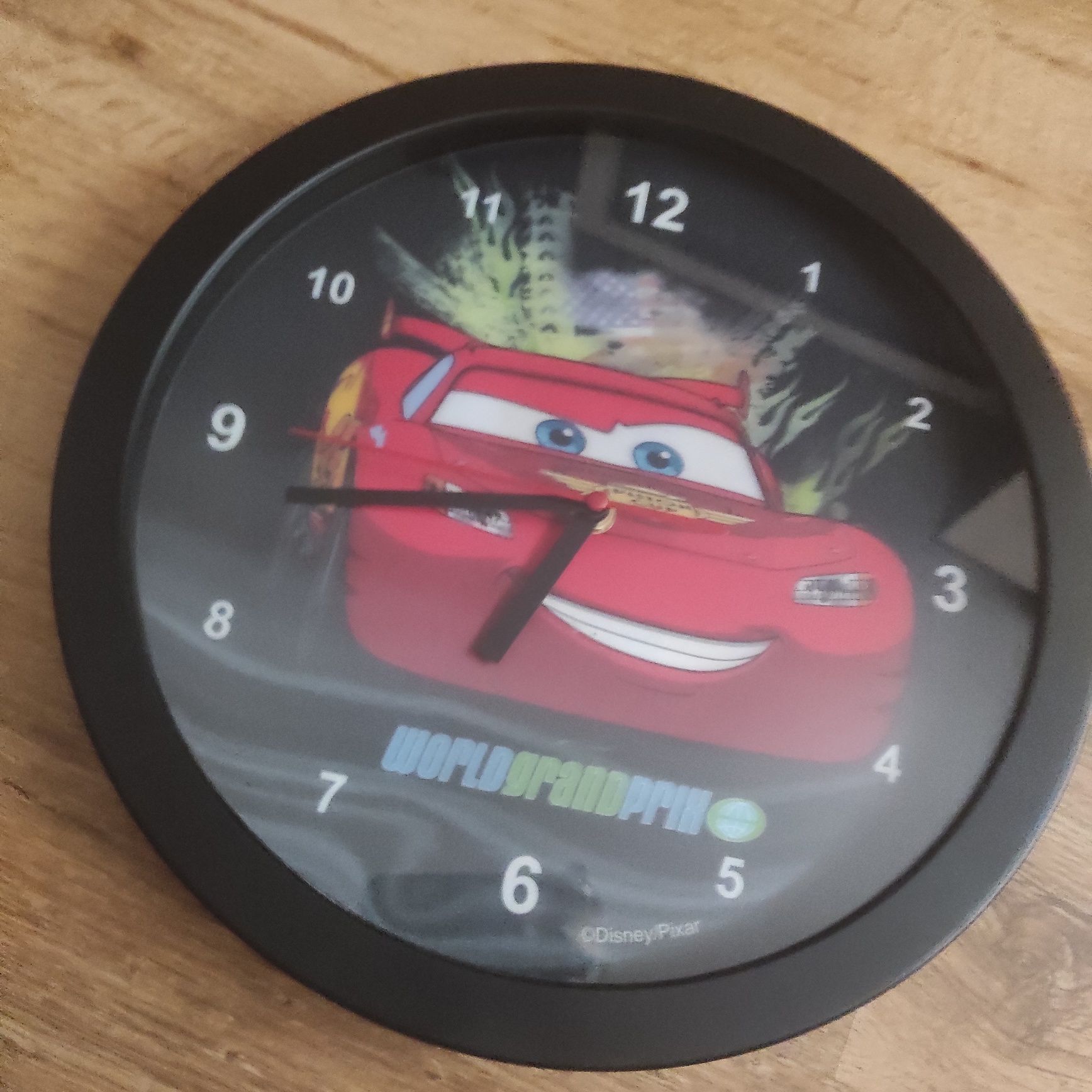 Zegar ścienny Zygzak McQueen 3D