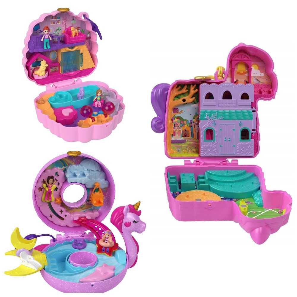 набор Полли Покет Polly Pocket единорог пудель пони