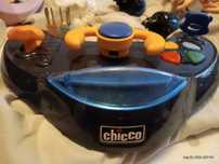 Brinquedo Chicco bebé avião/manche/piloto sons, músicas e luzes