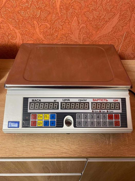 POS-термінал, вага, сканер