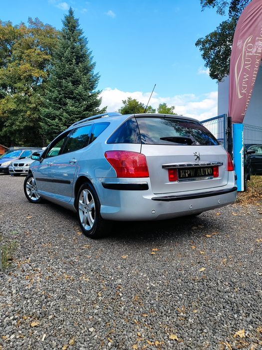 Peugeot 407 SW 2.0 LPG*Automat*Panorama*Xenon*Pół Skóra*Tempomat*Alu