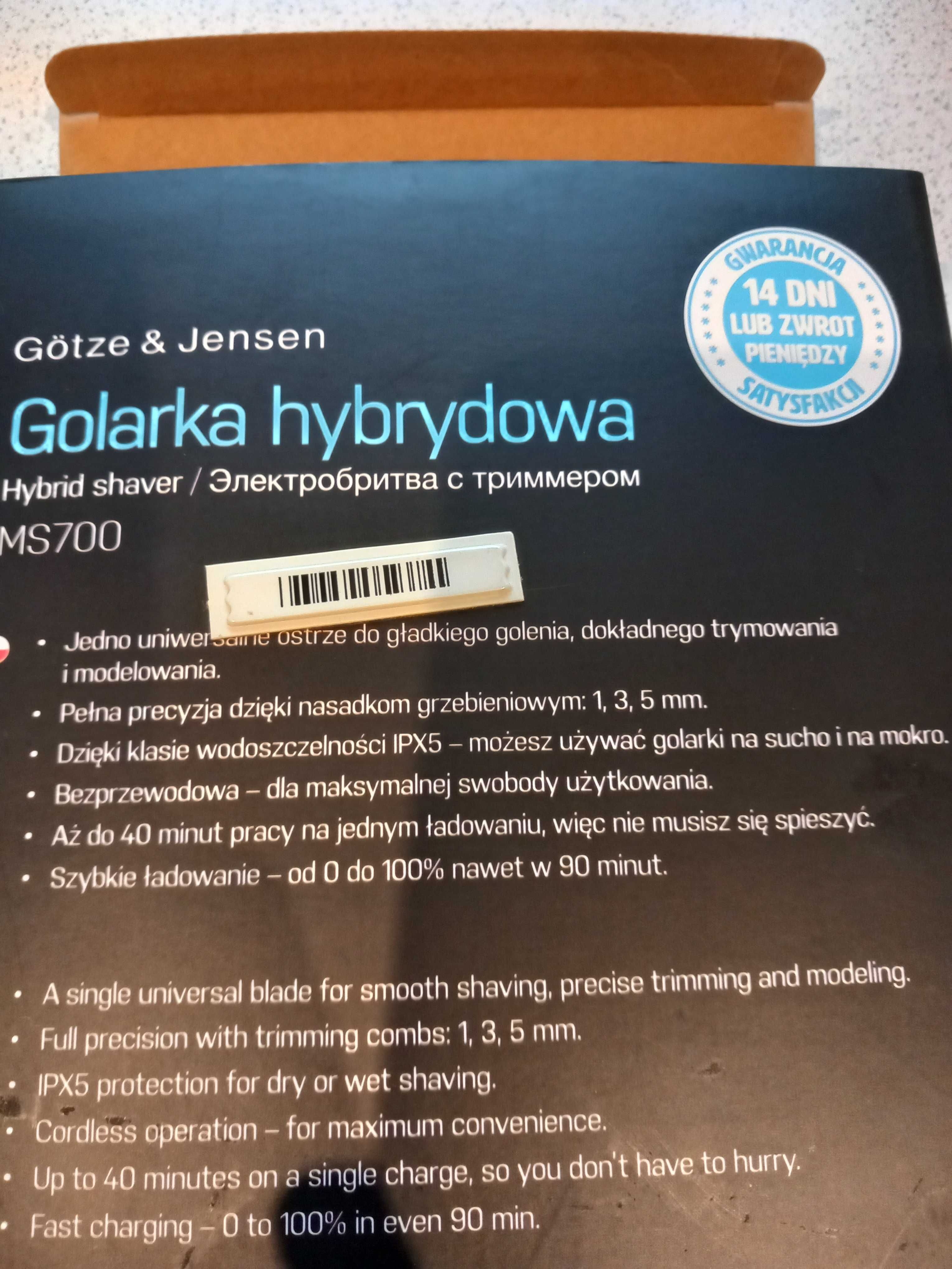 Golarka hybrydowa