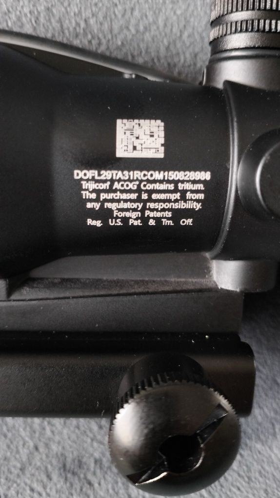 Приціл оптичний Trijicon ACOG 4x32 + коліматор RMR 3.25 MOA