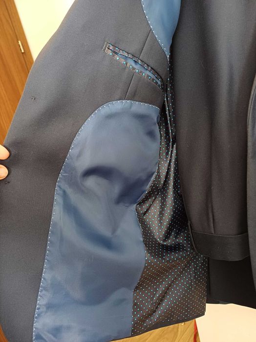 Garnitur młodzieżowy Magra,z poszetką, 176 ,stan idealny