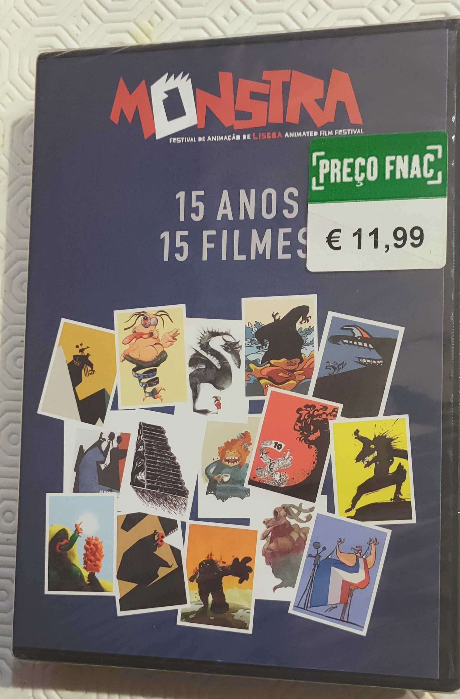 DVD novo Monstra 15 anos, 15 filmes