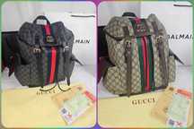 Torba plecak Gucci Italy nowość monogram plecaczek podrozny nowość