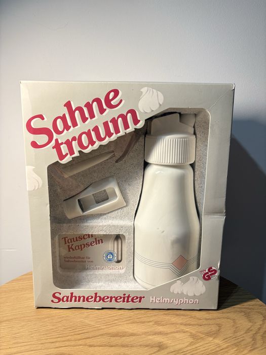 KULTOWY Niemiecki Syfon do Śmietany SAHNETRAUM Heim-Siphon #3