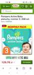 Pampersy active baby 3