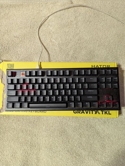 Геймерская Клавиатура Hator Gravity X TKL
