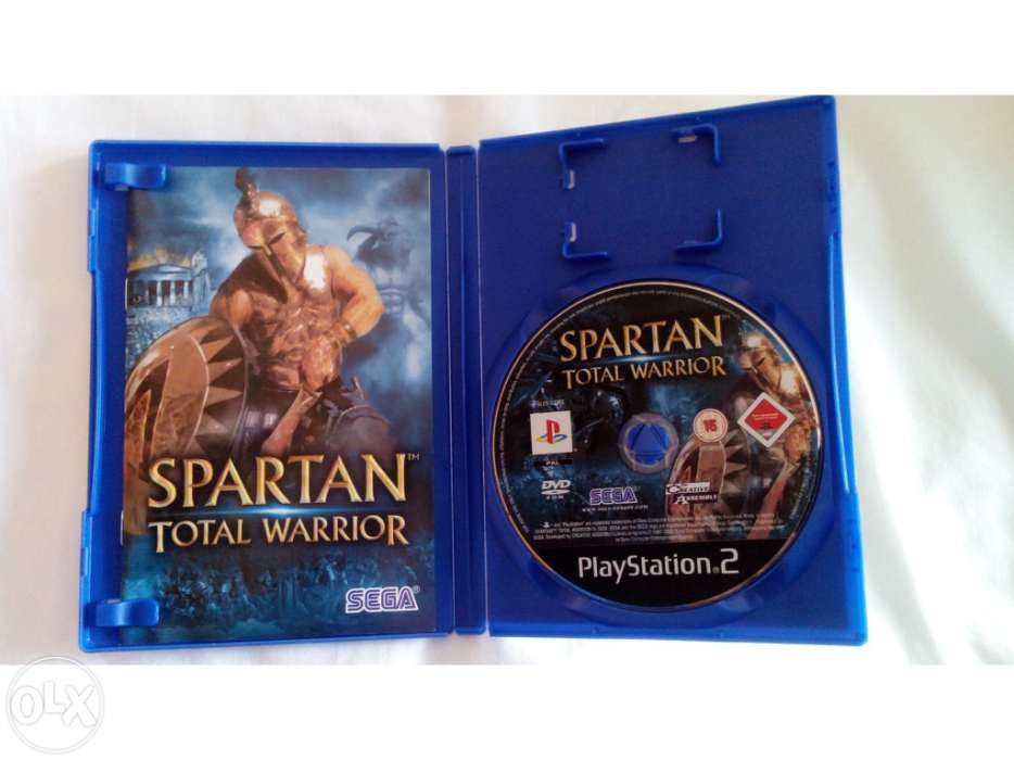 Jogo de Playstation 2 - spartan total warrior