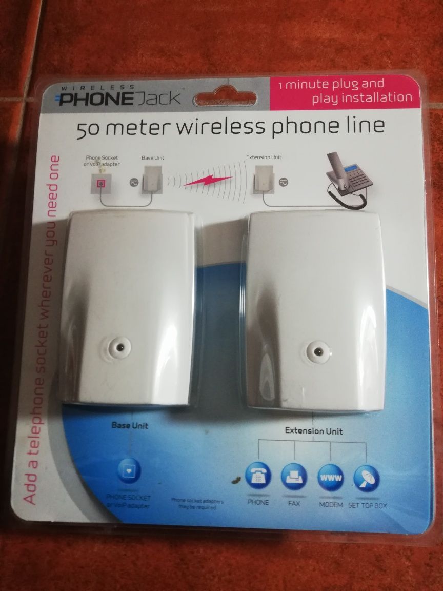 Vendo extensor wireless linha telefónica