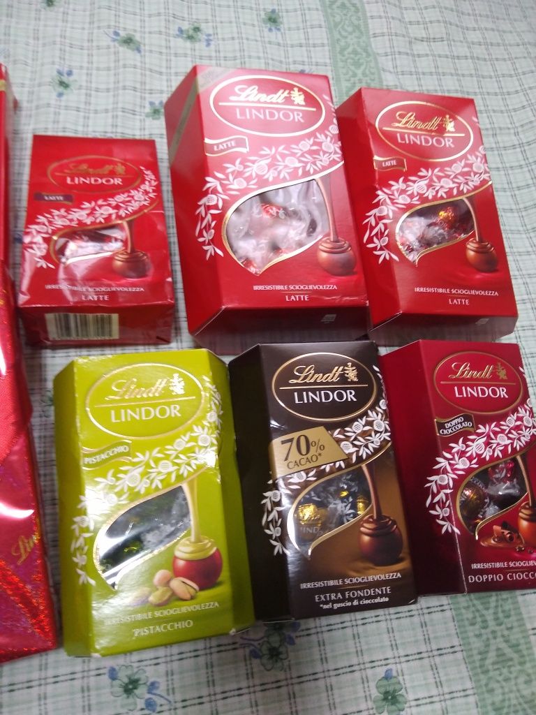 Lindt lindor конфеты швейцарский шоколад