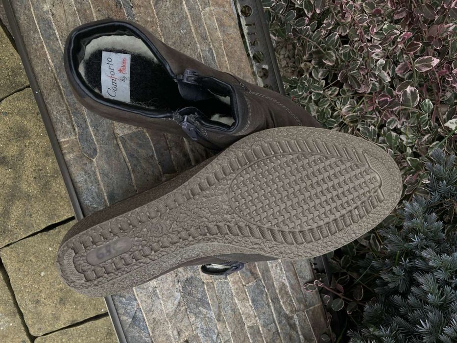 Comforto by Rieker жіночі ботінки шкіра 39р оригінал