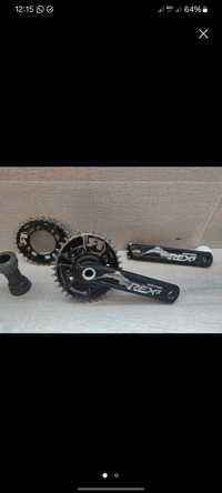 Pedaleira BTT rotor oval Rex 3