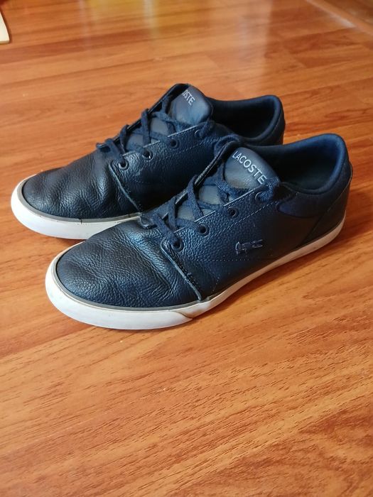 Шкіряні кеди Lacoste