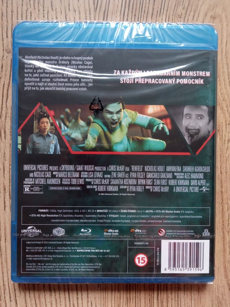 Renfield bluray Napisy PL nowy w folii Nicolas Cage