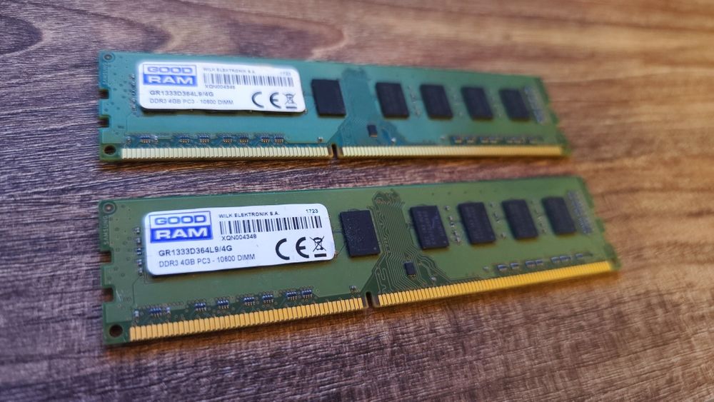 GoodRam 8GB (2x 4GB) DDR3 10600 DIMM