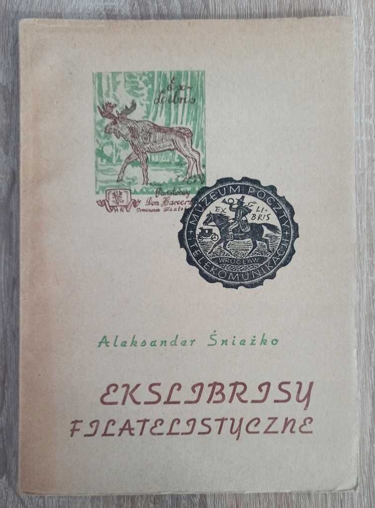 Ekslibrisy Filatelistyczne Aleksander Śnieżko 1957r