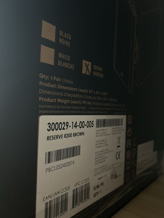 Kolumny podstawkowe półkowe Polk Audio R200 Reserve nowe