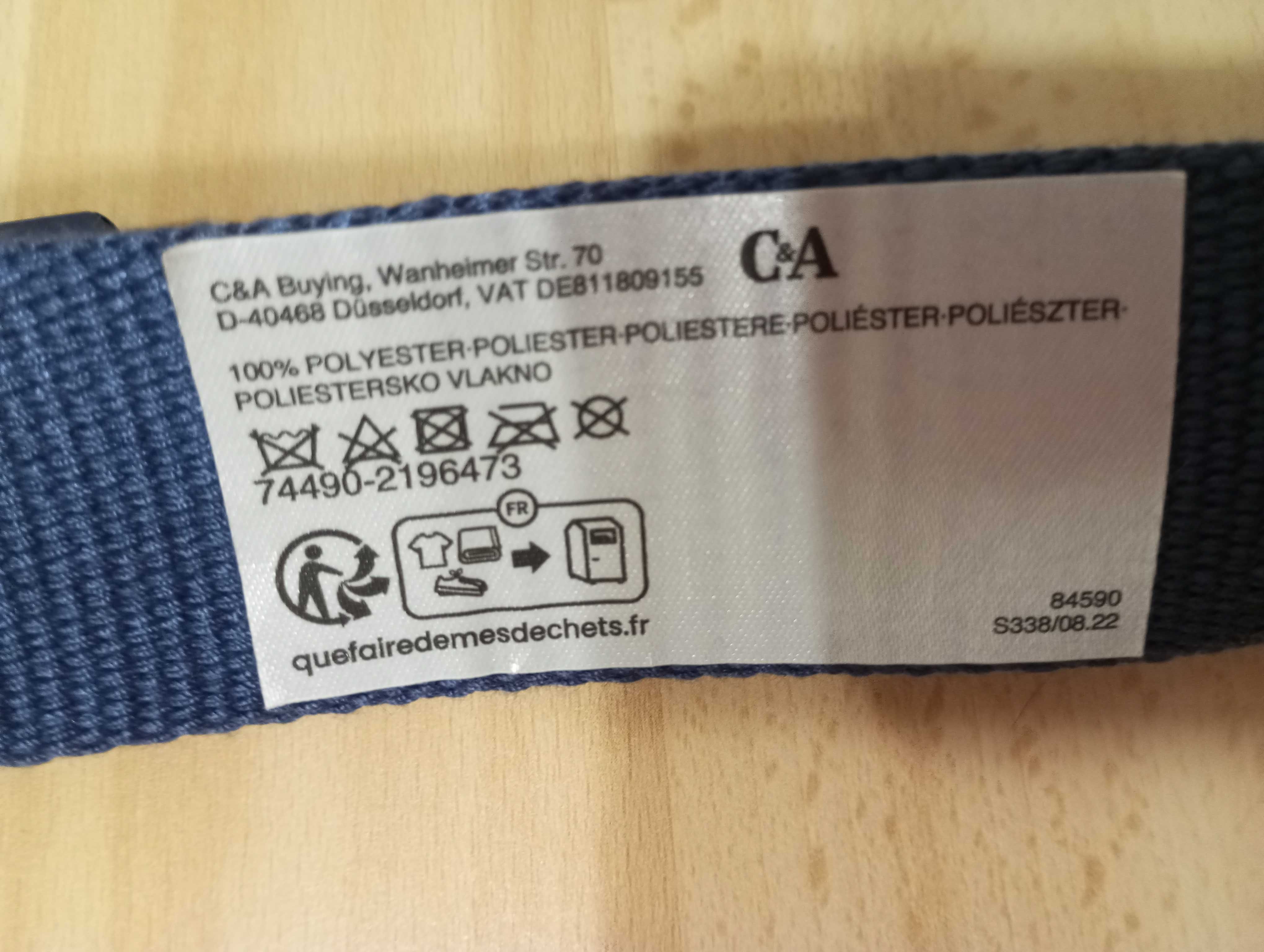 C&A Parciany pasek rozm.S/M/75-100cm