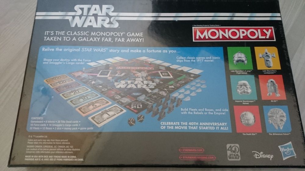 Продам коллекционную монополию Звездные Войны / monopoly Star Wars