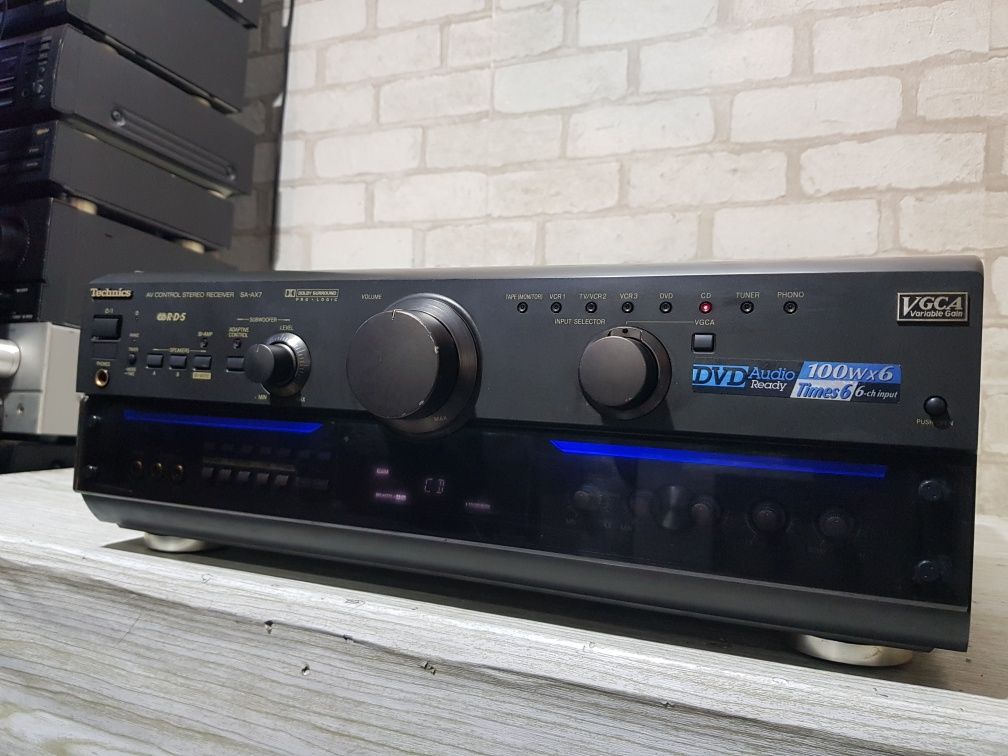 6.1AV Стерео ресивер/підсилювач Technics SA-AX 7 6×100Вт б/у з Німеччи