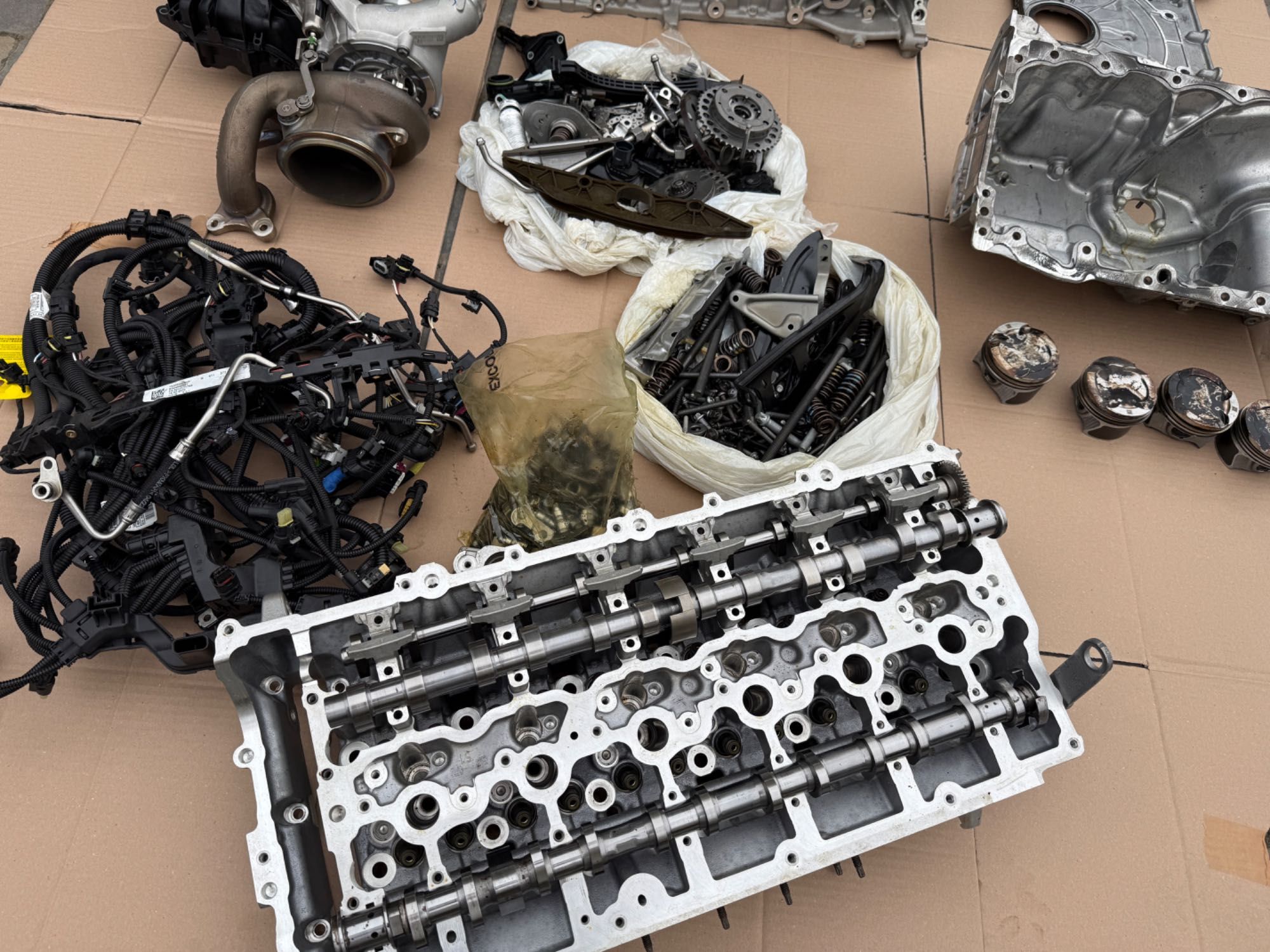 BMW B58 B58B30C G05 G06 G07 G11 блок навісне