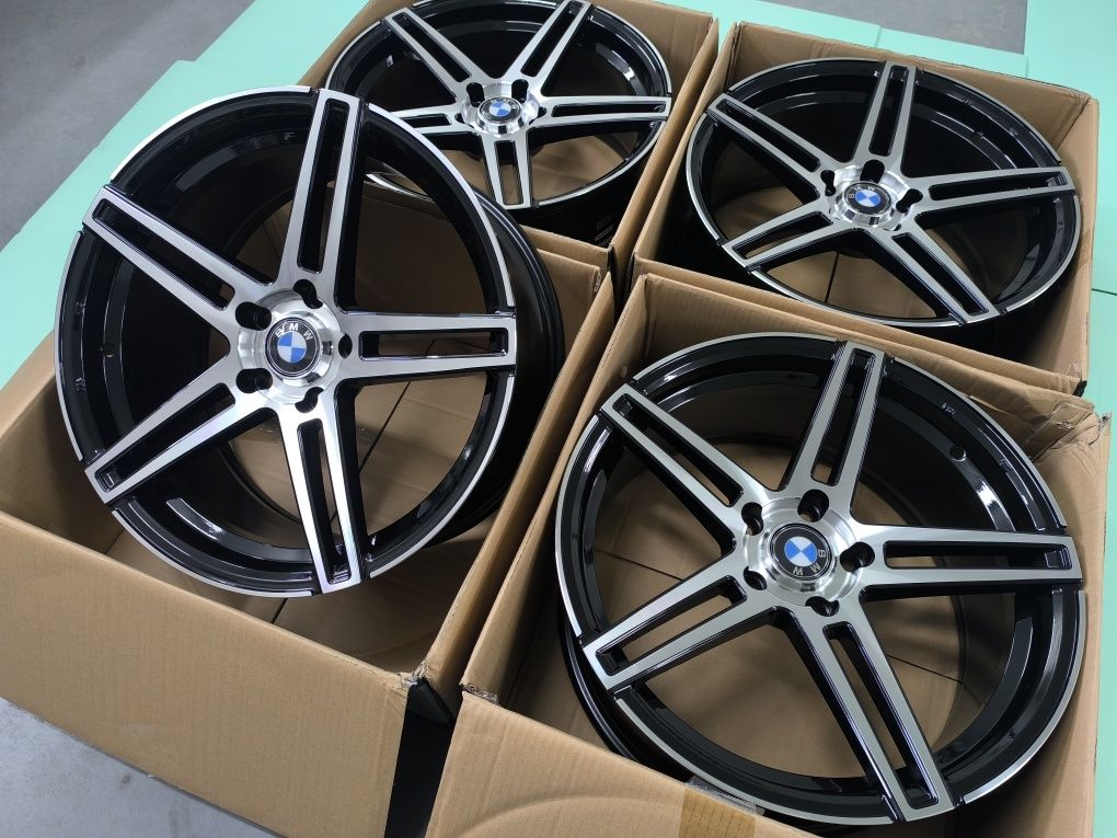 Nowe 19" felgi 5x120 et35 BMW F11 F10 E90 E91 F30 F31 F20 F21 X3 X4