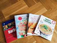 Książki kucharskie 4 sztuki