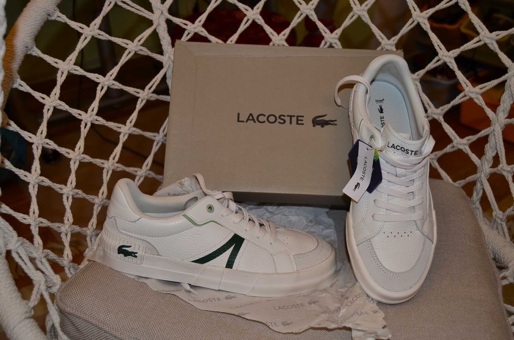 Кроссовки Lacoste, кеды дышащие Лакоста 42 размер, стелька 27.4 см