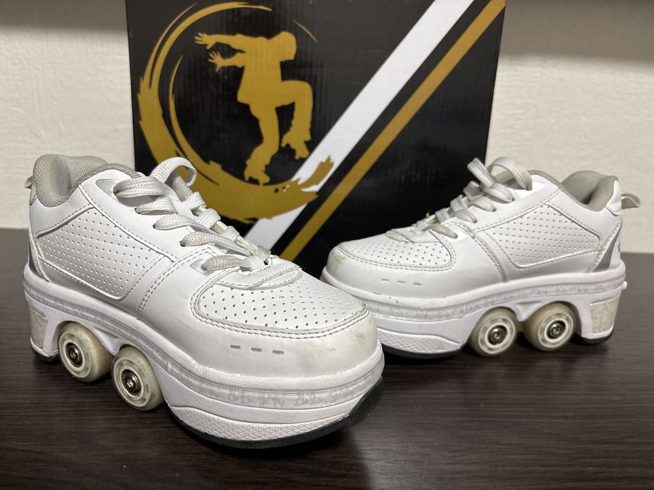 Кросівки ролики Kick Speed 33 розмір,на коробці пише на 22 см.