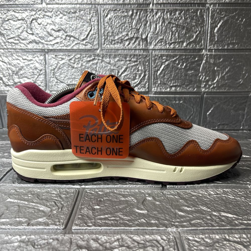 Чоловічі кросівки Nike Air Max 1 x Patta 'Dark Russet' DO9549-200