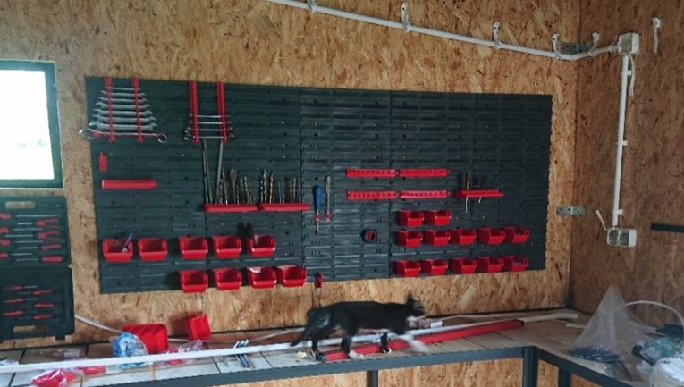 Tablica Narzędziowa Warsztatowa Ścianka 200x80cm Organizer Narzędzia