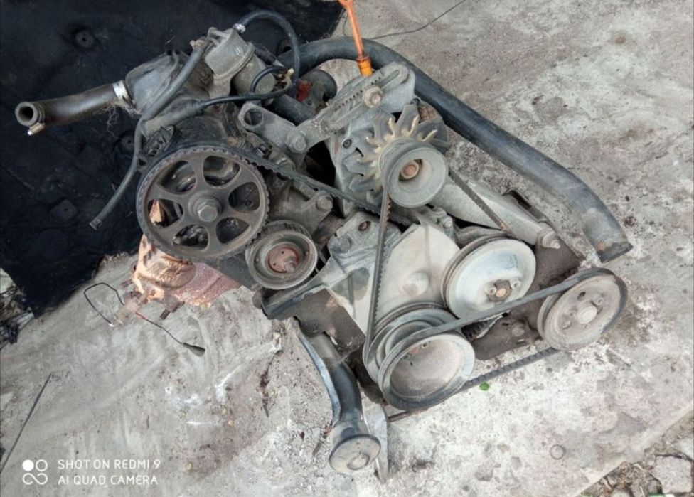 Двигун audi 80 B3 1.6 бензин НА ГАЗУ НЕ ЇЗДИВ