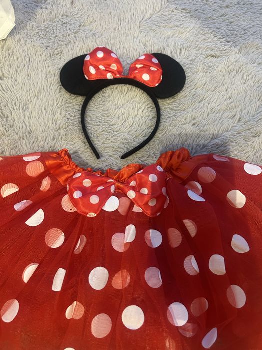 Strój myszki mini idealny na impreze 126cm