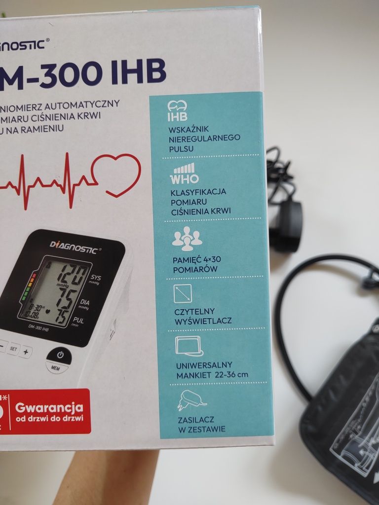 Nowy ciśnieniomierz elektryczny i na baterie Diagnostic