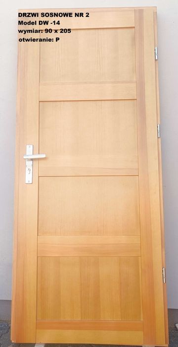 Drzwi drewniane wewnętrzne od producenta, WYPRZEDAŻ