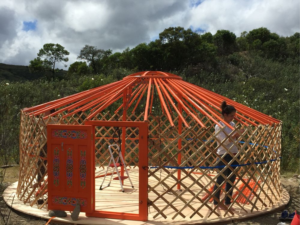 Yurt original da Mongólia