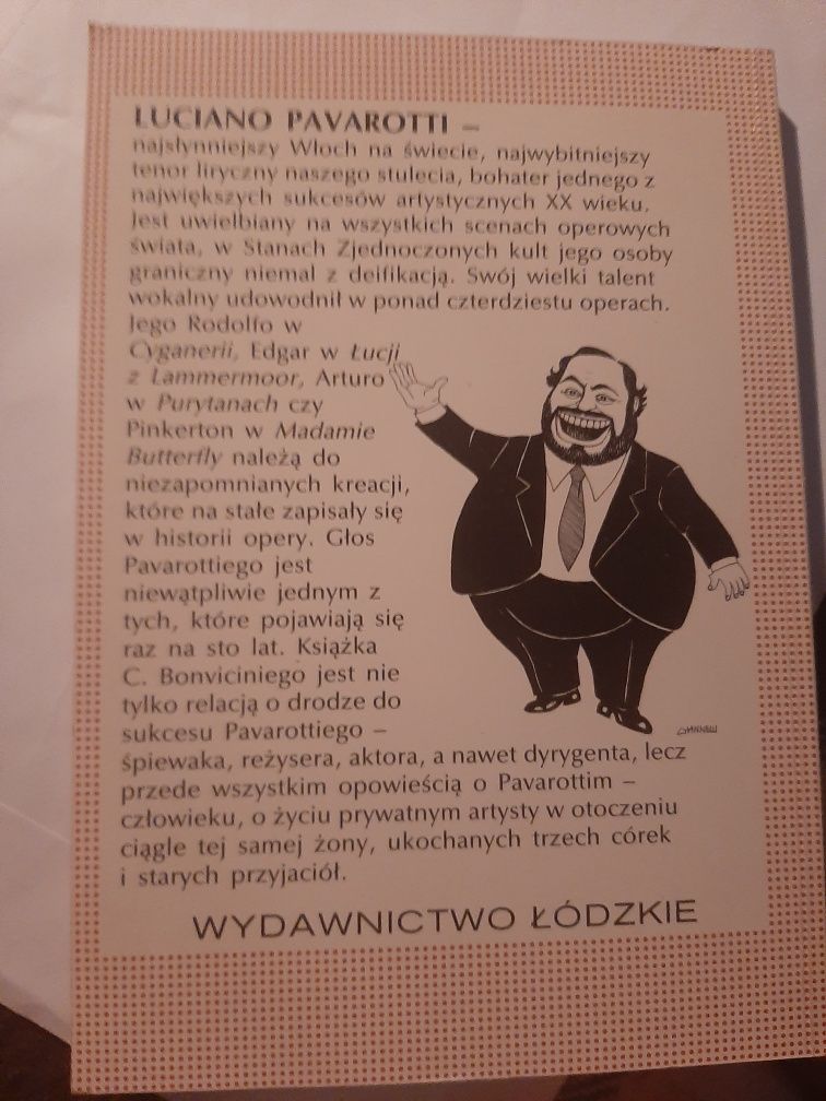 Luciano Pavarotti Legenda opery. C.Bonvicini