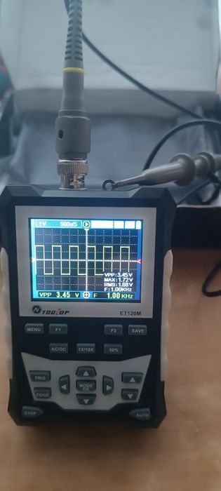 TOOLTOP ET120M 120 МГц цифровой осциллограф.