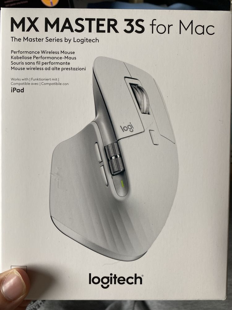 Rato MX Master 3S Wireless for Mac - NOVO