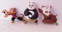 Conjunto 3 pcs Kong Fu Panda (Portes Incluídos)