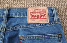 Levi's 511 джинси slim fit оригінал W32 L34 блакитні